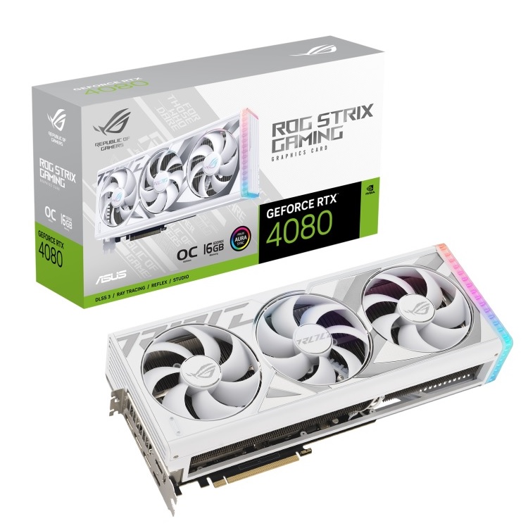 ASUS ROG Strix GeForce RTX 4080 OC Edition White 16GB