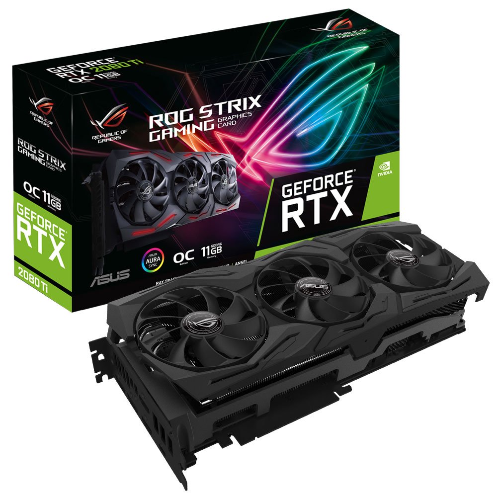 Asus ROG Strix GeForce RTX 2080Ti OC Edition. 11GB GDDR6 352BIT.
