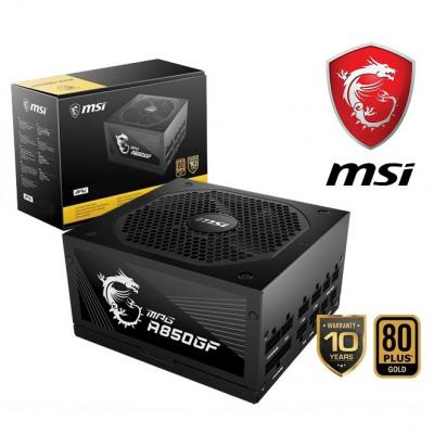 Msi MPG A850GF 850W - 80Plus Gold. Full Modular.
